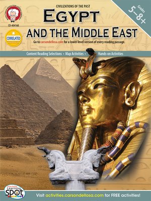 cover image of Egypt and the Middle East, Grades 5 - 8